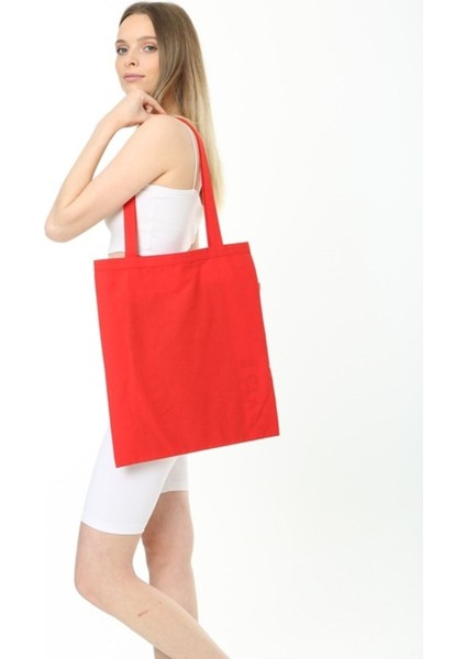 Baskısız Bez Çanta 35X40 Kulplu Kırmızı 6 Adet indirimleri