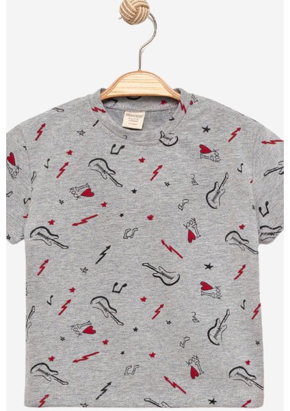 Unısex Likralı Desenli Alt-Üst Takım Set - Çocuk Giyim indirimleri