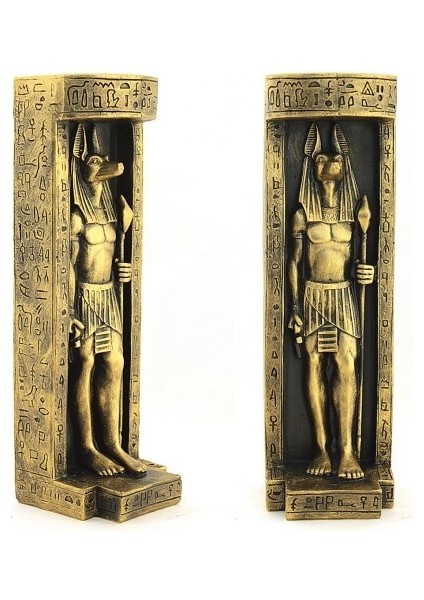 Anubis Figürlü Mumluk