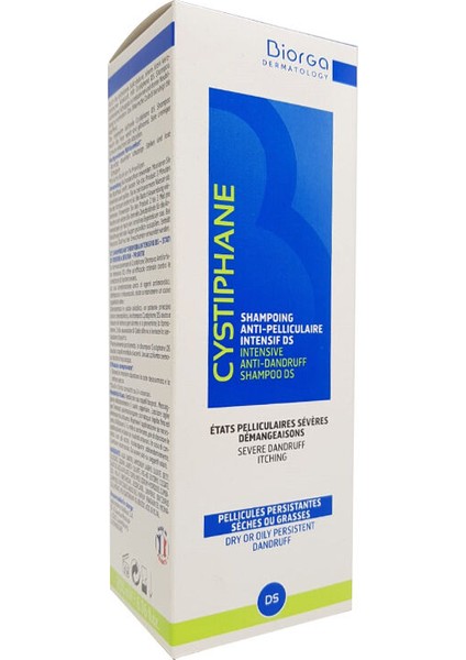 Dermatoloji Cystiphane Intensive Anti-Dandruff Shampoo Ds 200 ml