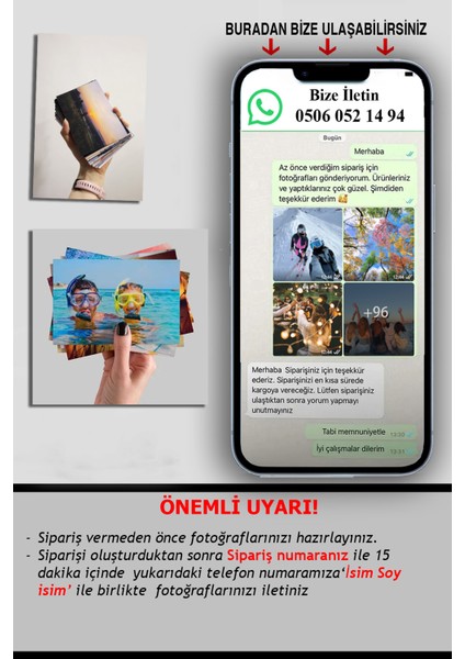 Fotoğraf Baskısı 50 Adet 15X21 fiyatları