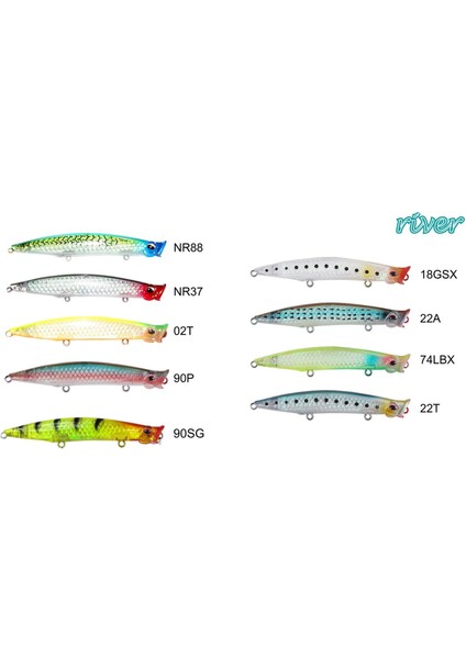 Pop'n Catch 3D 90 RENK:18GSX 9cm 8gr Popper