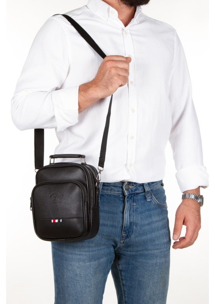 Şık siyah deri el ve omuz çanta ile mekanizmalı kartlık seti, küçük boy fiyatları