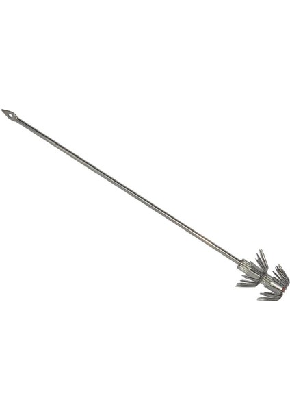 20 cm Çelik Tek Gövde Kalamar Şaftı