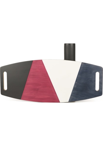Renkli Denge Tahtası Balance Roller Board Sörf Eğitim Tahtası Kaykay Eğitim Tahtası 73 x 31 cm