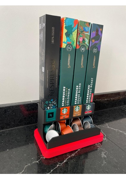 Nespresso ve Starbucks Uyumlu Kapsül Kahve Standı, Kapsül Kahve Tutucu