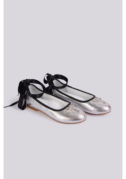 Bg Store Kız Çocuk Gümüş Ayakkabı modelleri