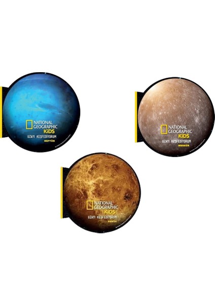 Uzayı Keşfediyorum 3'lü Set Neptun-Merkür-Venüs
