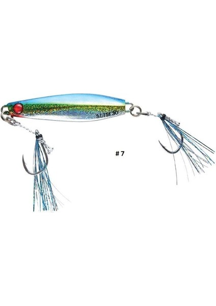 Jack Eye Shot Slim Slow Renk:07 60G Light Jig