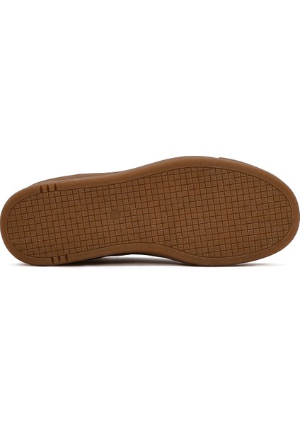 Kadın Beyaz Bağcıklı Kalın Tabanlı Sneaker 25SFD430714