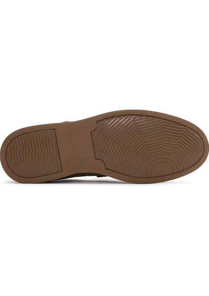 Fly Erkek Vizon Süet Deri Casual Loafer 25SFD632410