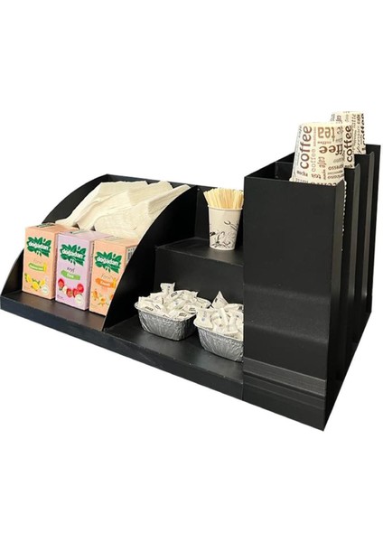 Çay ve kahve bardaklık organizer seti, şık ve fonksiyonel metal tasarım fiyatları