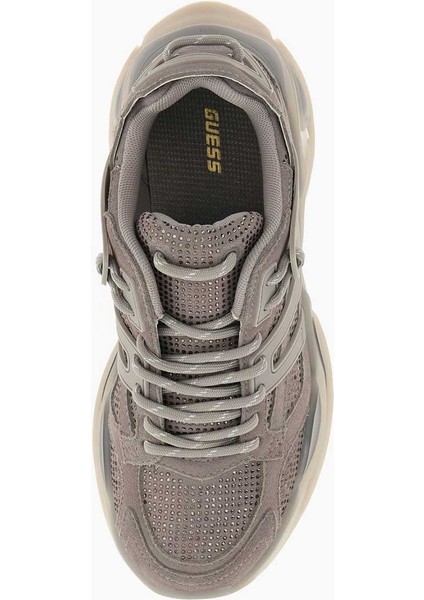 Belluna Nubuk Deri Detaylı Sneakers
