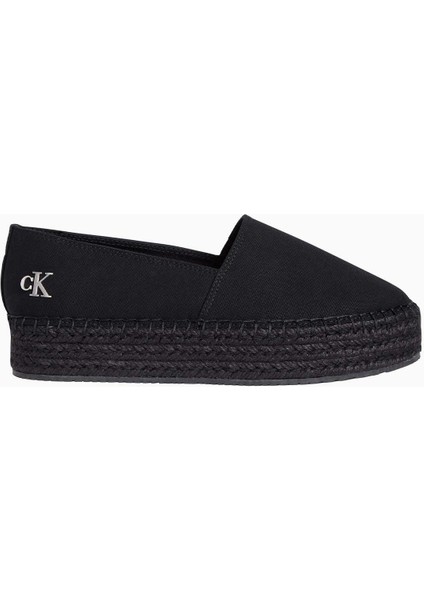 Flatform Espadrilles Logolu Ayakkabı