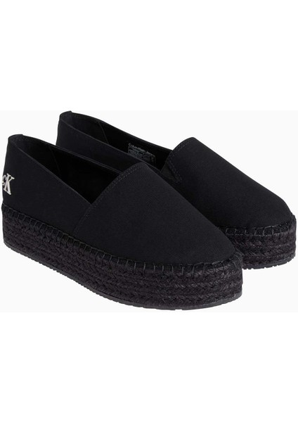Flatform Espadrilles Logolu Ayakkabı