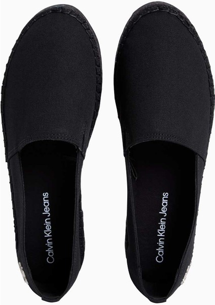 Flatform Espadrilles Logolu Ayakkabı
