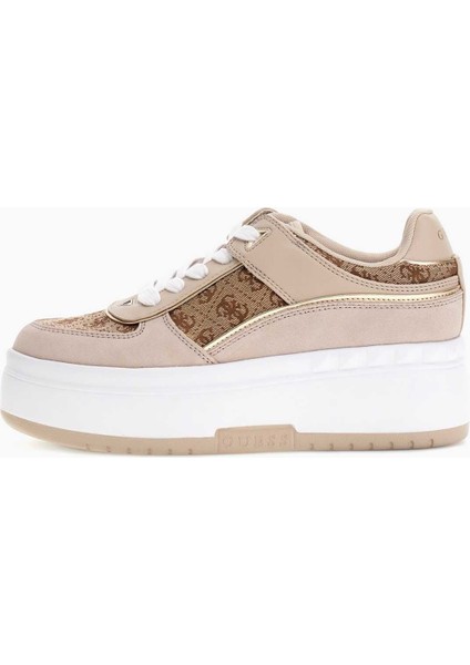 Ridgee2 Monogram Logolu Dolgu Topuklu Sneaker