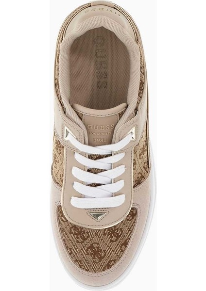 Ridgee2 Monogram Logolu Dolgu Topuklu Sneaker