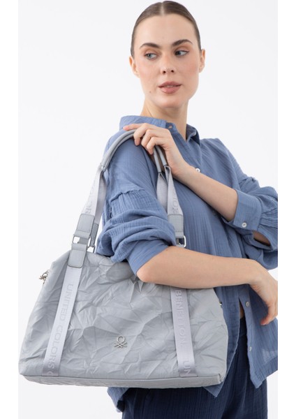 Kadın Kol Çantası BNT 1470 - Açık Gri