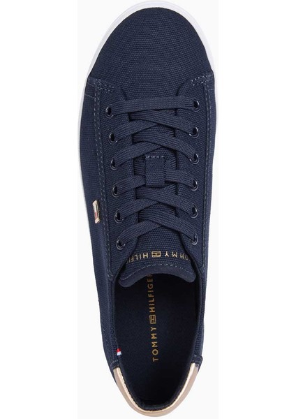 Canvas Lace Up Sneaker