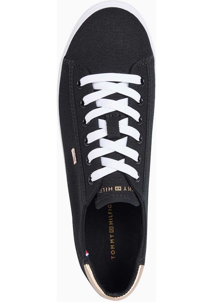 Canvas Lace Up Sneaker
