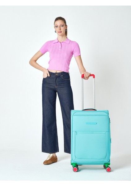 Unıted Colors Of Benetton Unisex Orta Boy Valiz V.14BNT2800-02-SUY