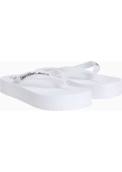 Beach Flatform Flip Flops Terlik