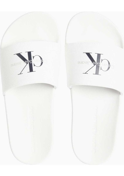 Slide Monogram Flip Flops Terlik