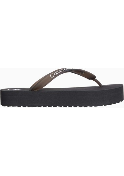 Beach Flatform Flip Flops Terlik