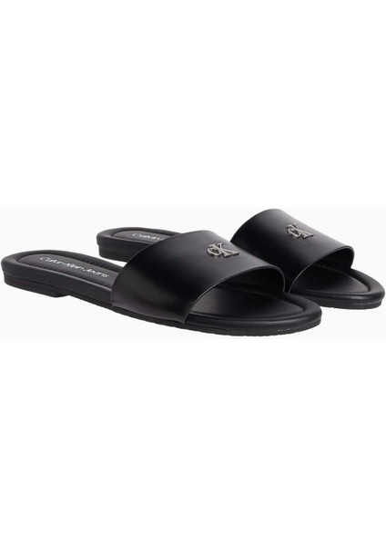 Flat Slide Logolu Terlik