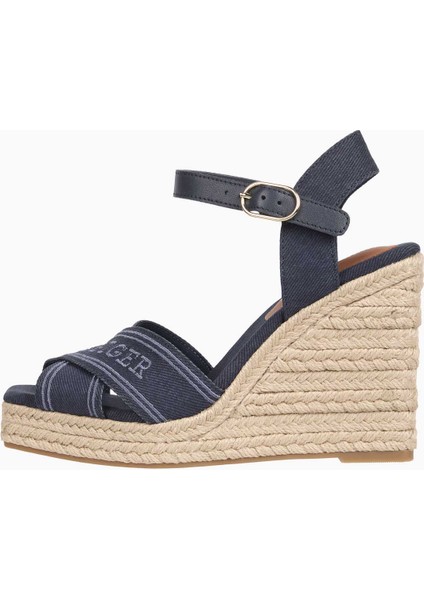 Wedge Espadrilles High Wedge Terlik