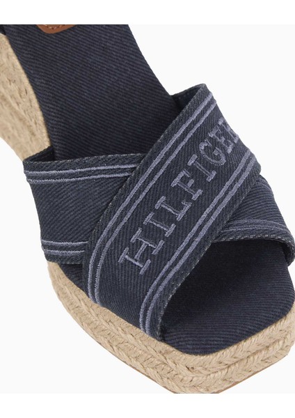 Wedge Espadrilles High Wedge Terlik