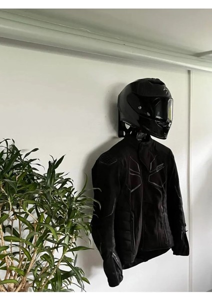 Motorsiklet Kask Askısı, Mask Mont Askı Aparatı, Motorcu Ekipman Askısı