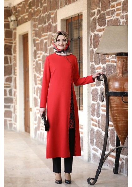 Sahra Ikili Takım Kırmızı FVM212