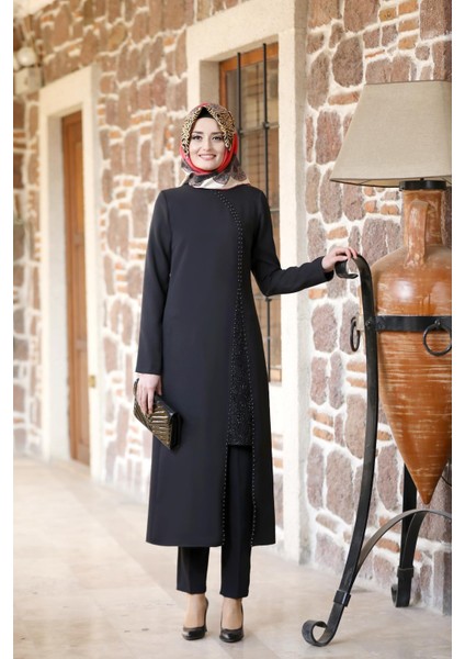 Sahra Ikili Takım Siyah FVM212