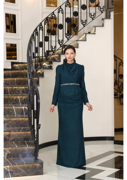 Dilara Abiye Zümrüt FVM208