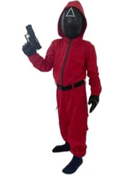 Çocuk Squid Game Kostümü