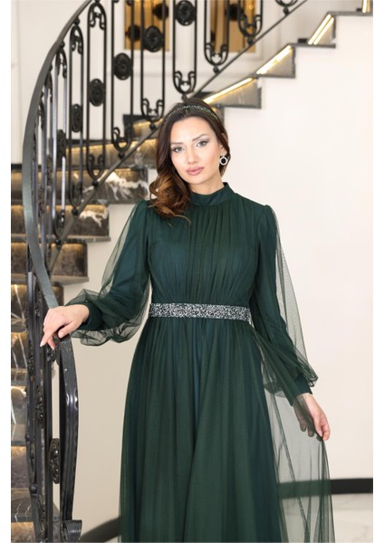 Alya Abiye Zümrüt FVM206
