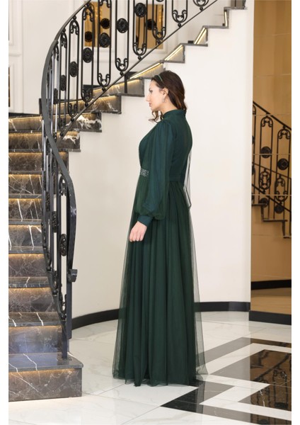 Alya Abiye Zümrüt FVM206