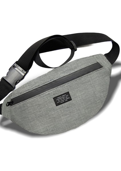 Gri 2 Bölmeli Bel ve Omuz Çantası, şık ve kullanışlı tasarım fiyatları