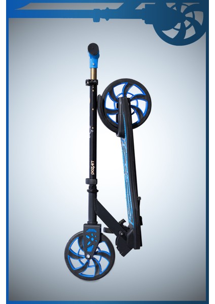 Scooter Yeni Dipsy 2tekerli Park Ayakcaklı 3kademeli 100KILO Taşıma Kapasiteli 12+Yaş