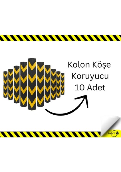LR-K612-110 Düz Kolon Köşe Koruyucu (10ADET)