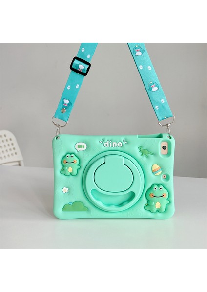 Apple iPad 11.Nesil A16 11inç/10.Nesil 10.9inç Kılıf Cute Dolls Standlı Eğlenceli 3D Karekterli Çocuk Kılıfı