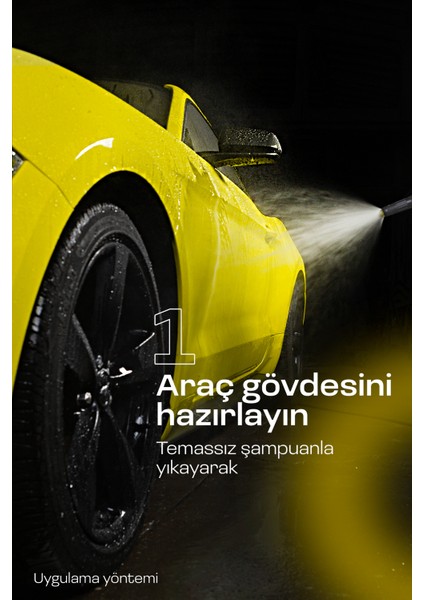 Cilalı Araba Yıkama Şampuanı Wash Wax 900ml Cilalı Oto Şampuanı & Boya Koruyucu, Hızlı Parlatıc, 2'si 1 Arada Formül