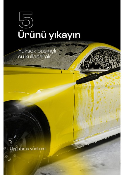 Cilalı Araba Yıkama Şampuanı Wash Wax 900ml Cilalı Oto Şampuanı & Boya Koruyucu, Hızlı Parlatıc, 2'si 1 Arada Formül