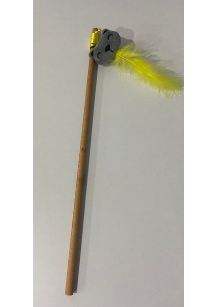Oyuncaklı , Aksesuarlı Kedi Oyun Oltası