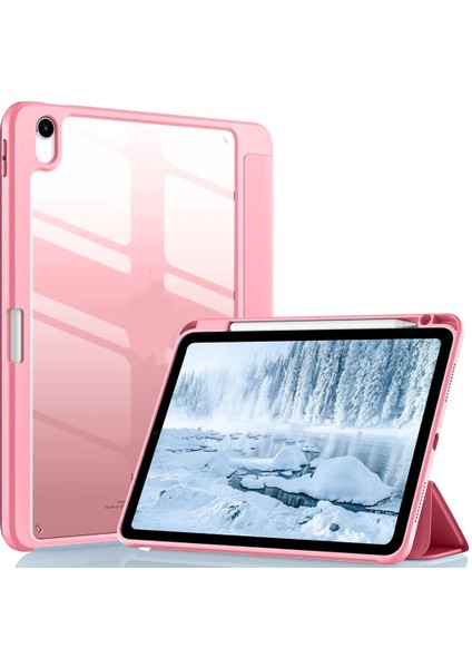 Apple iPad 11.Nesil A16 11inç/10.Nesil 10.9inç Kılıf Grafiti Şeffaf Kalem Bölmeli
