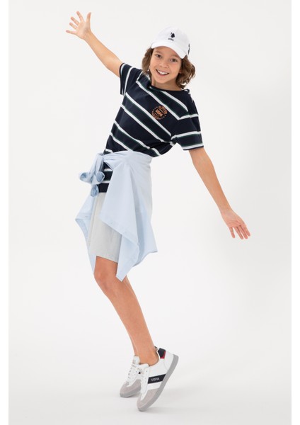 Erkek Çocuk Lacivert Tişört Basic 50295559-VR033 fiyatları