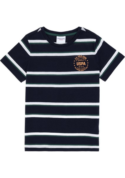 Erkek Çocuk Lacivert Tişört Basic 50295559-VR033 modelleri