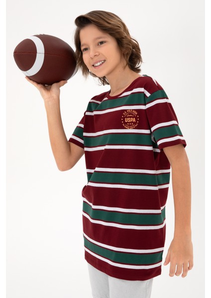 Erkek Çocuk Bordo Tişört Basic 50295559-VR014 fiyatları